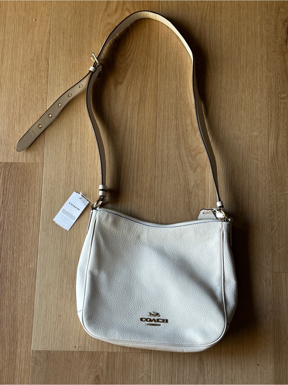 NWT Coach Ivory Crossbody Bag